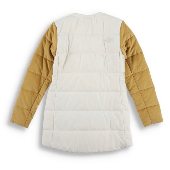 The North Face Women's Harway Collarless Midi Jacket Antelope Tan Size Large NWT - Picture 3 of 8